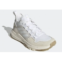 Кроссовки Adidas Terrex Hikster Low белые с бежевым